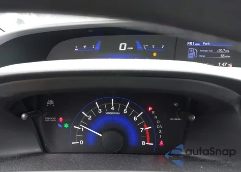 2013 Honda Civic Lx из США, поврежденный, VIN 19XFB2F50DE020104